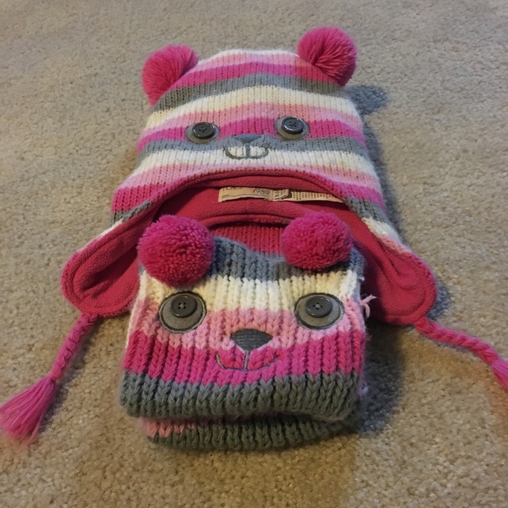 5 for $20 Matching Hat and Scarf for Girls